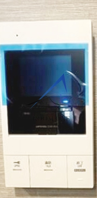 ウエサカ　ステューディオのセキュリティ|モニター付きインターホンです。