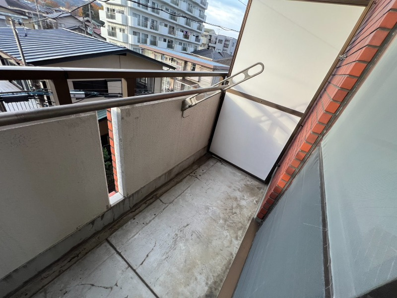 飯能市稲荷町の賃貸マンションのバルコニー|別部屋参考写真