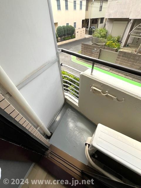 キャッスル柏のバルコニー