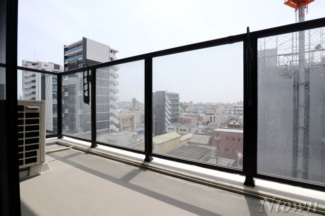 【バルコニー】 | lives residence 太閤通 | 広々としたバルコニーです