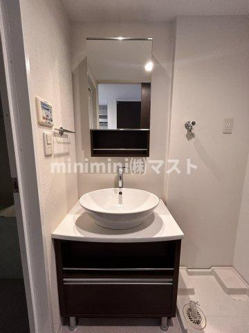 大阪市西区南堀江４丁目の賃貸マンションの洗面所