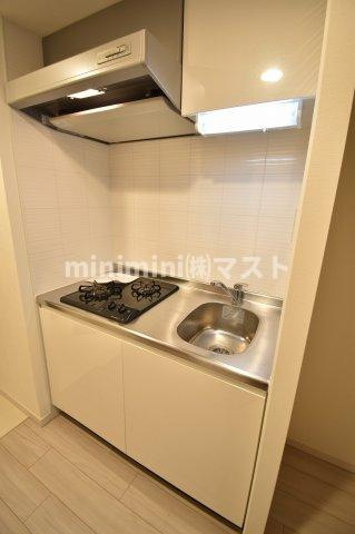 大阪市西区江戸堀３丁目の賃貸マンションのキッチン