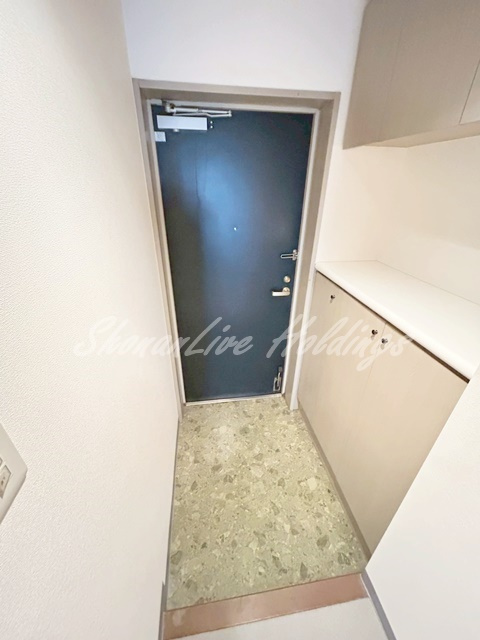 茅ヶ崎市小和田３丁目の賃貸マンションの玄関