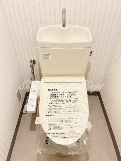 茅ヶ崎市小和田３丁目の賃貸マンションのトイレ