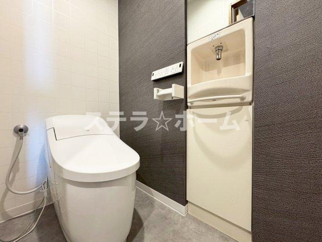 ライオンズマンション千里丘ガーデンシティのトイレ|トイレもきれいです