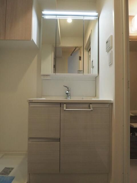 レジディア上野池之端の洗面所