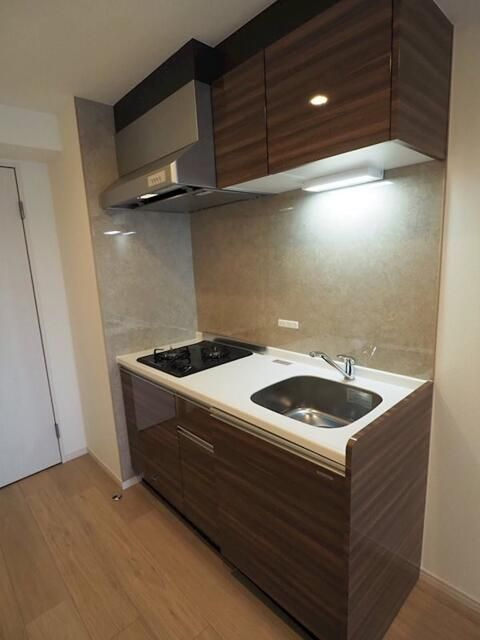 レジディア上野池之端のキッチン