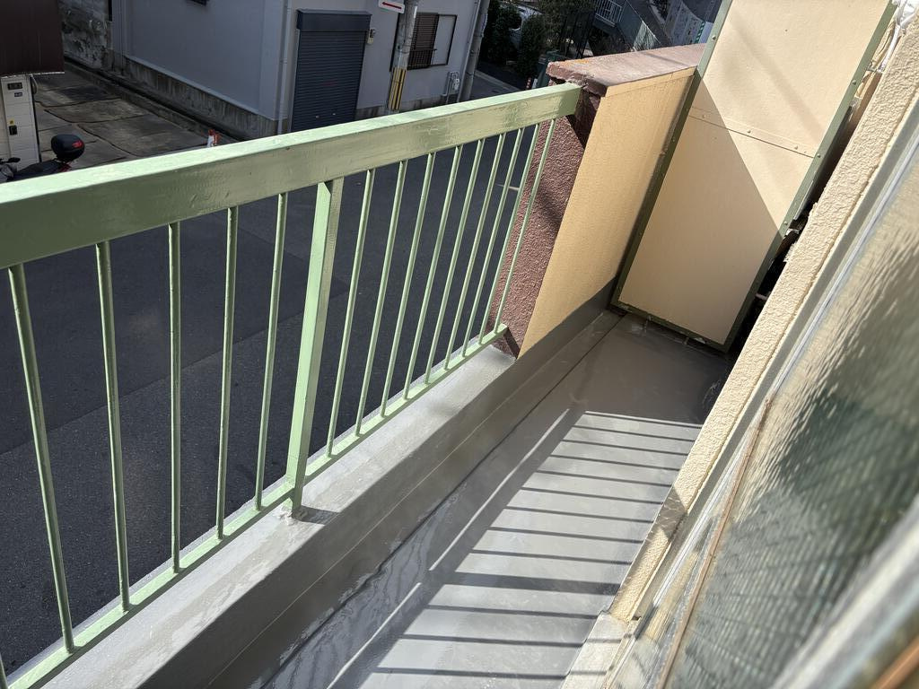 アクシス水道筋のバルコニー