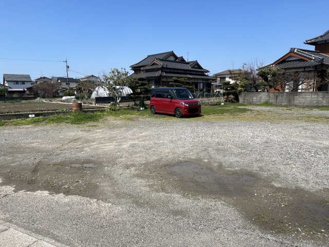 レジデンスムサシの駐車場