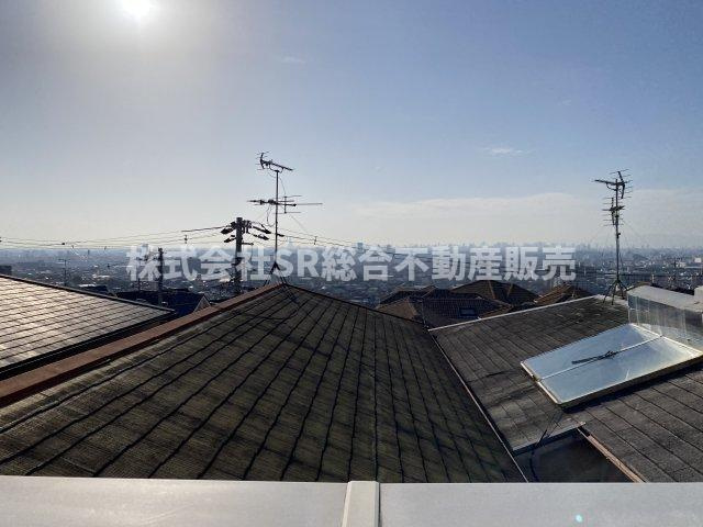 日下町1丁目中古戸建の展望|大阪平野を一望できます！