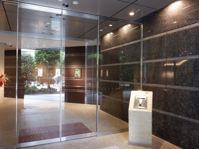 勝どきビュータワーのエントランス