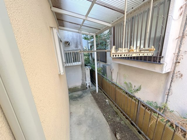 壱分町戸建の庭