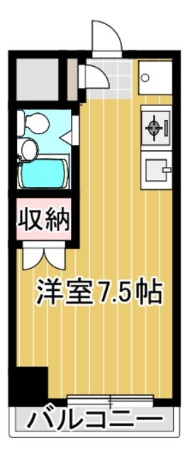 メゾン大洋PARTⅡの間取り|間取図