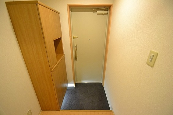 ワコーレアルテ上筒井の玄関