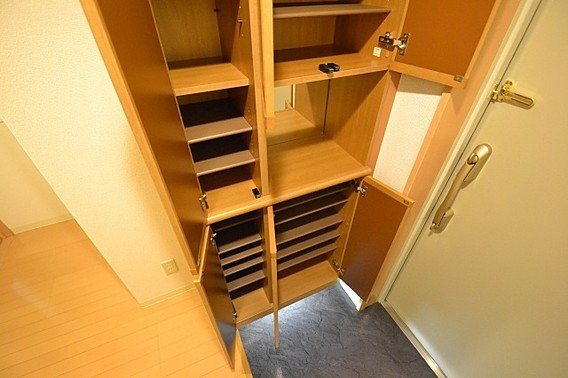 ワコーレアルテ上筒井の玄関