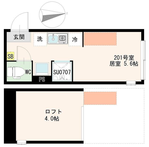 練馬区貫井４丁目のアパートの画像