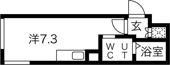 ｂｌｕｅｐａｌｅｔｔｅ赤羽の間取り