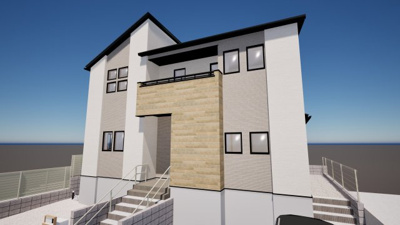 【外観パース】 | 糟屋郡新宮町大字湊4期2号棟 | 外観パースです