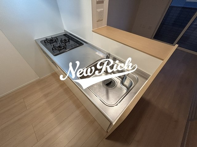 前橋市小相木町のアパートのキッチン