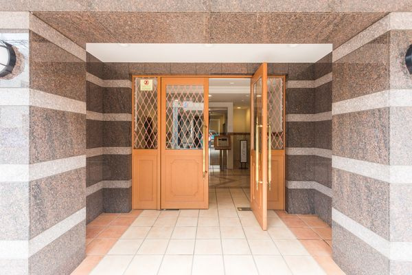 サンテミリオン小石川後楽園のエントランス