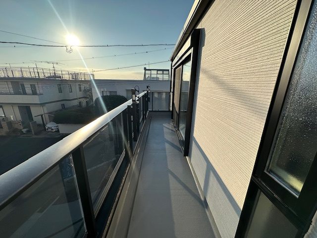 藤沢市片瀬山１丁目　新築戸建　全３棟の設備|バルコニー