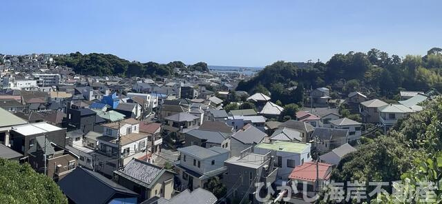 鎌倉市津西2丁目　売地の展望|  現地外観