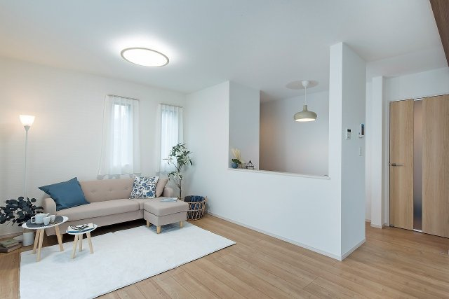 岡山市南区福富東２丁目　②号地の外観パース|内観イメージです。