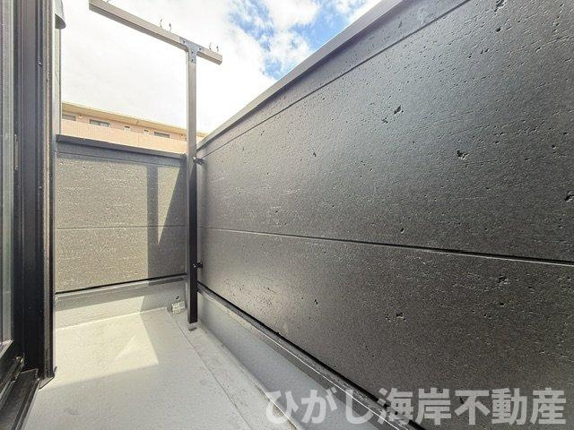 平塚市田村8丁目　新築戸建　全2棟のバルコニー|バルコニー