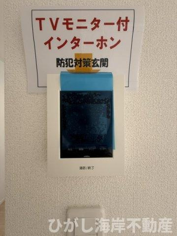 平塚市田村8丁目　新築戸建　全2棟のセキュリティ|TVモニター付きインターフォン