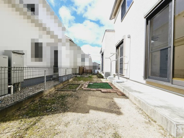 京地３丁目戸建の庭|■南庭