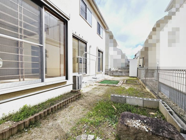 京地３丁目戸建の庭|■南庭