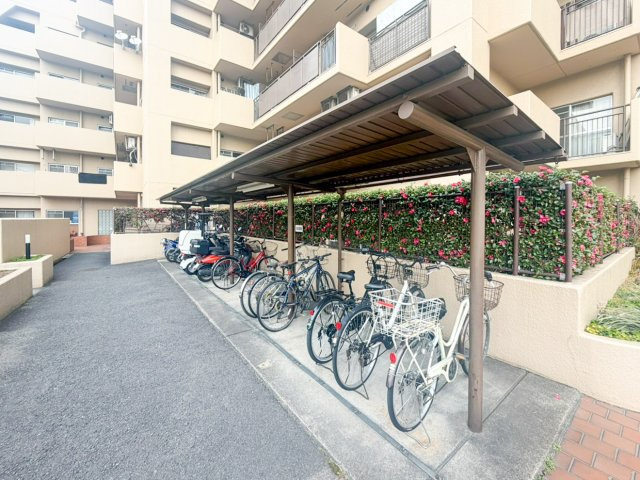 三旺ポートタウンのその他共用部分|自転車置き場