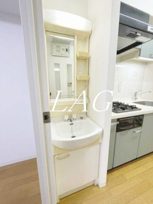 【洗面所】 | 両国アムフラットⅡ | 独立洗面台です。