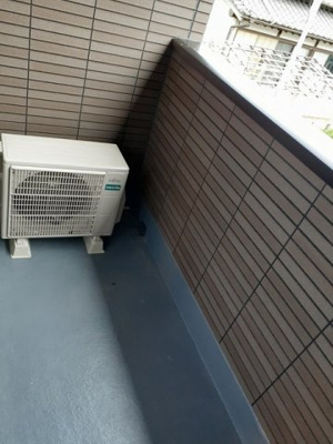 【バルコニー】 | アルカディアⅡ | 外からの目が気にならないバルコニーで洗濯物が干せます