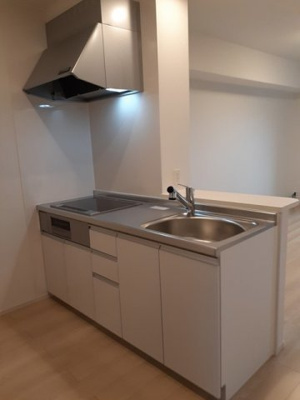 【キッチン】 | アルカディアⅡ | お料理しやすいキッチンです