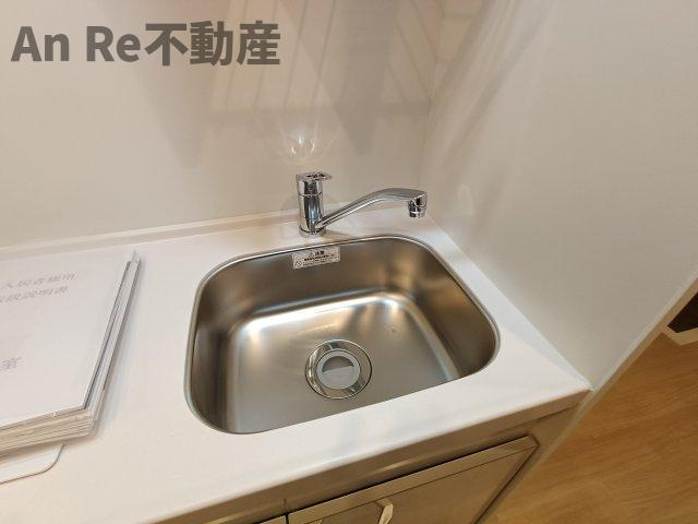 川口市南鳩ヶ谷３丁目のアパートのキッチン