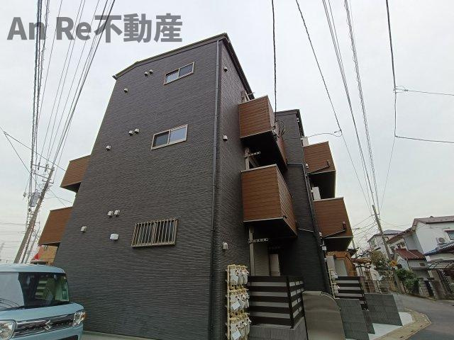 川口市南鳩ヶ谷３丁目のアパートの寝室