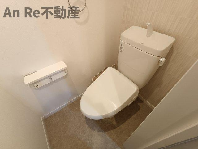 川口市南鳩ヶ谷３丁目のアパートのトイレ