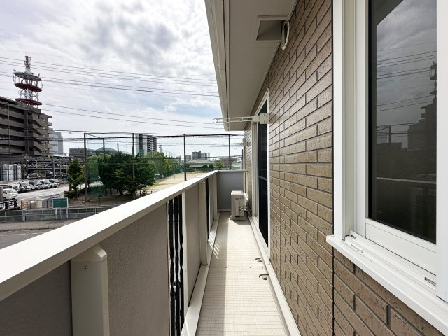 ローズコート北金田のバルコニー