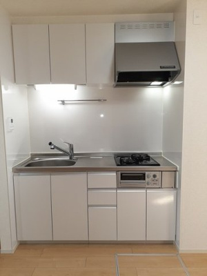 【キッチン】 | パラディーゾ金田東Ⅱ | きれいなキッチンです