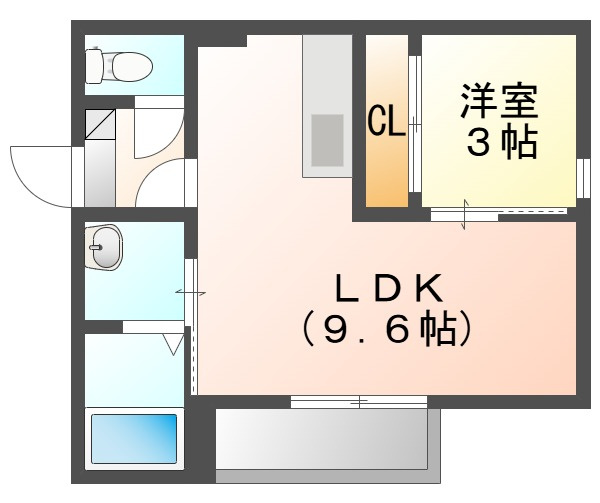 ＲＥＧＡＬＥＳＴ・Ｄ・西古松の間取り