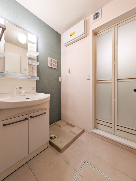 レセンテスパシオAの洗面所