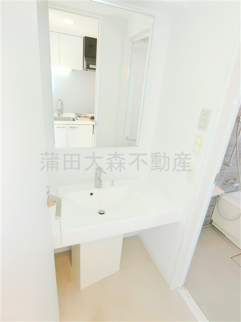 リバーレ蒲田仲六郷の洗面所|洗面台