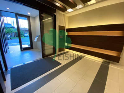 【エントランス】 | リアンシエルブルー東比恵2(小型犬飼育可能！追炊付きデザイナーズ物件)