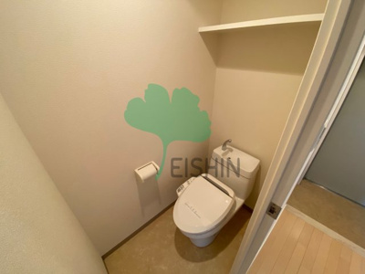 【トイレ】 | リアンシエルブルー東比恵2(小型犬飼育可能！追炊付きデザイナーズ物件) | 清潔感のあるトイレです。