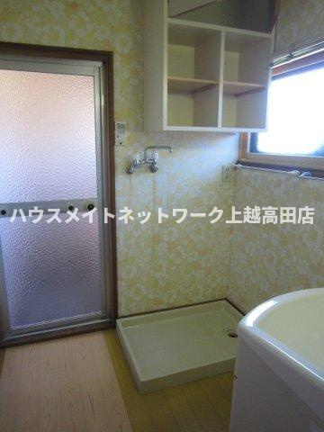 岩木貸家Ⅱの洗面所|洗面脱衣所