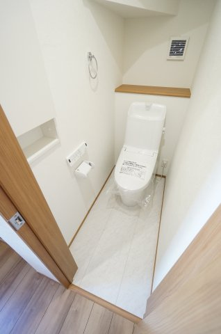 GKタウン9号棟のトイレ|初期費用ご相談ください！