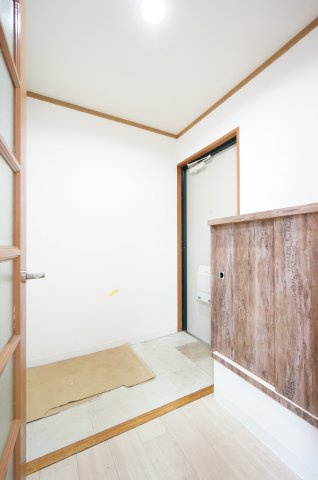 グリーンビラの玄関|ご見学・ご契約時の送迎可能！