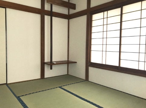 原田貸家の和室|オンライン対能応可！