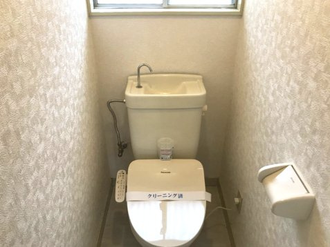 原田貸家のトイレ|初期費用ご相談ください！